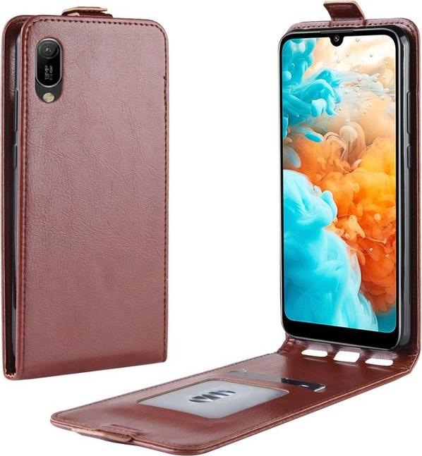 Produktbild MU Classic Leder Flipcase Hülle (Huawei Y6 (2019))