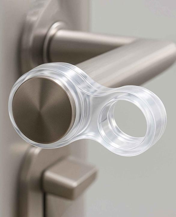 Actual product image Werkstein Door handle buffer (4 Piece, 4.5 x 2.5 x 2 cm)