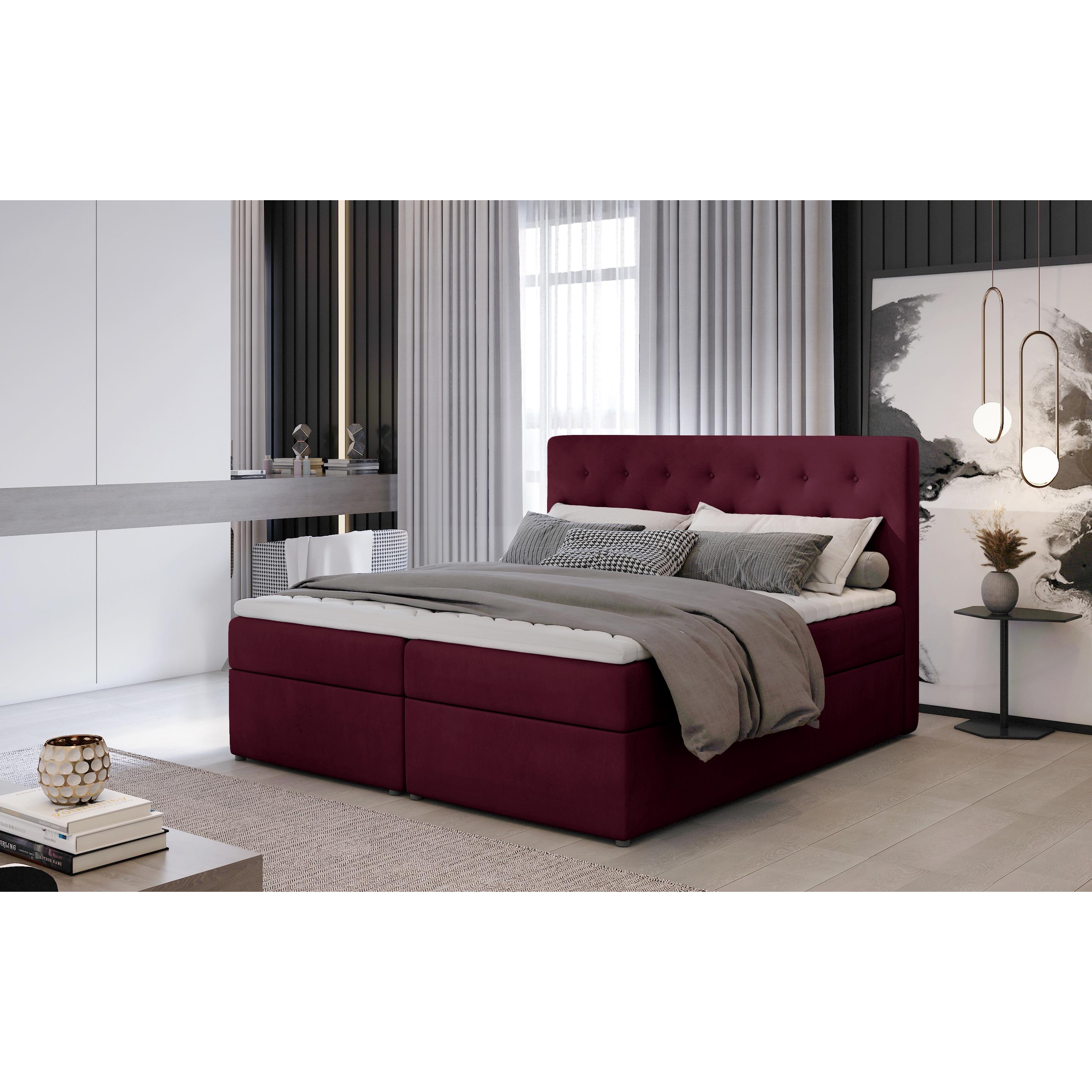 ELTAP, Bett, Loree mit Stauraum (140 x 200 cm)