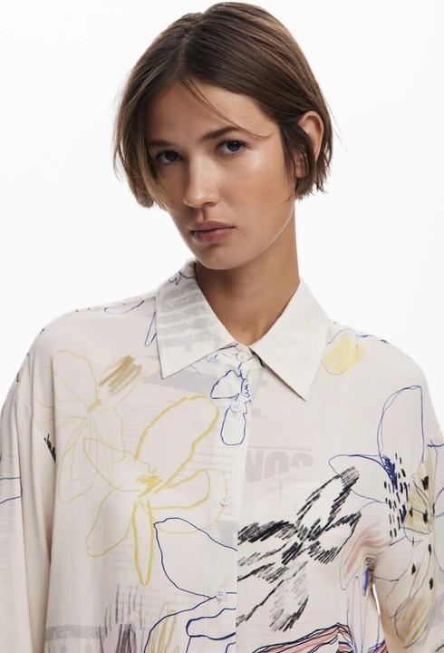 Immagine prodotto Desigual Camicia Maniche Lunghe Donna Bianco (XS)