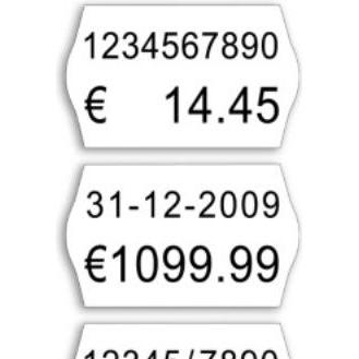 Avery, Etichette, Tabelle dei prezzi rimovibili