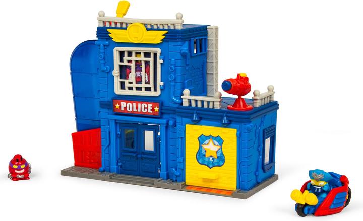 Actual product image Magic Box Magicbox SuperZings Playset: Police Station
