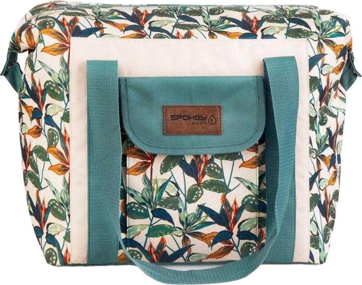 Actual product image Spokey Eco Friendly Leaf Print Thermal Bag (28 l)