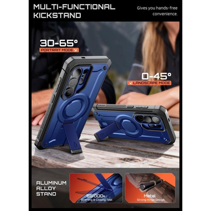 Productafbeelding Supcase Unicorn Beetle Pro Mag Magsafe 2-Set Galaxy S26 Ultra Kobalt (Samsung Galaxy S26 Ultra)