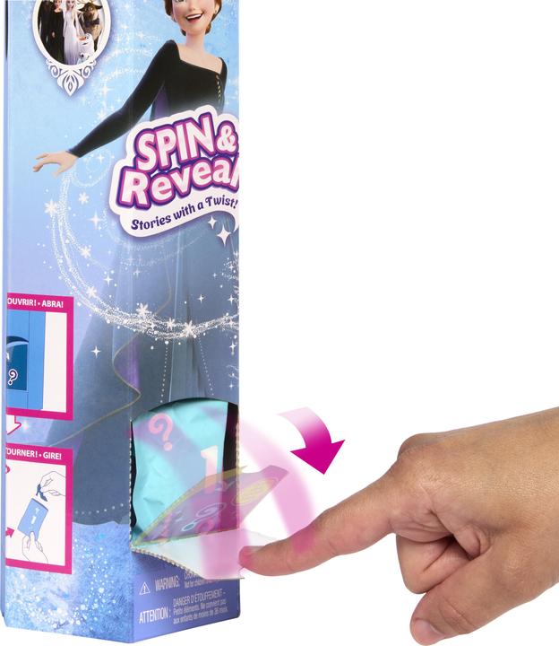 Actual product image Disney Frozen Anna Spin & Reveal