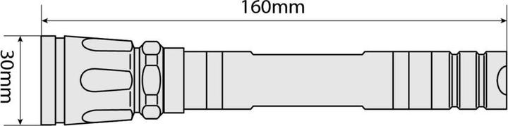 Immagine prodotto Lampa Torcia LED Patrol in alluminio - Slim - 1W (3.50 cm)