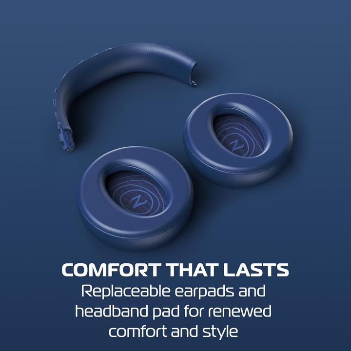 Actual product image Zildjian Over-Ear-Kopfhörer ALCHEM-E Perfect Tune Blau (ANC, 45 h, Cable, Wireless)