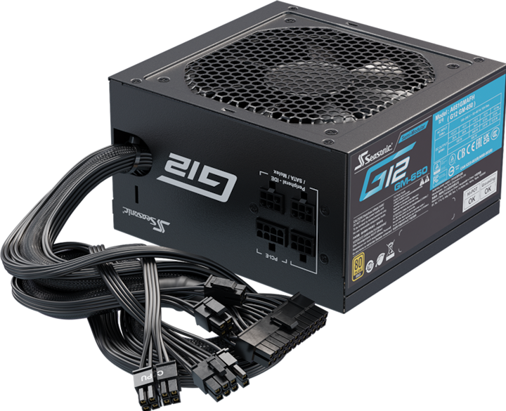 Image du produit Seasonic G12 GM-650 (650 W)
