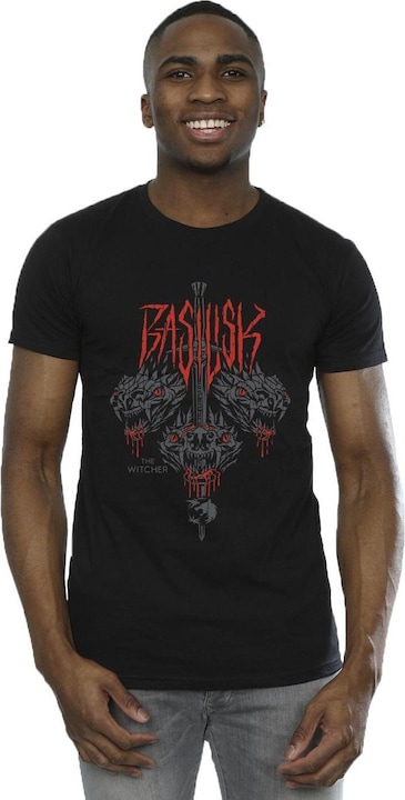 Image du produit Netflix - T-shirt THE WITCHER BASILISK - Homme (L)