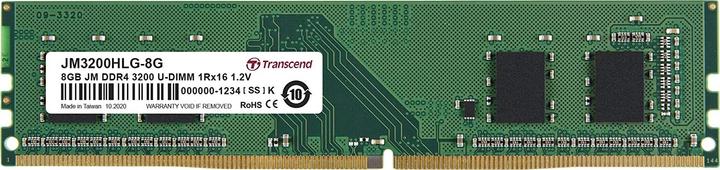Produktbild Transcend mSATA, MLC NAND Flash, /s Lesegeschwindigkeit, /s Schreibgeschwindigkeit (1 x 8GB, 3200 MHz, DDR4-RAM, DIMM)