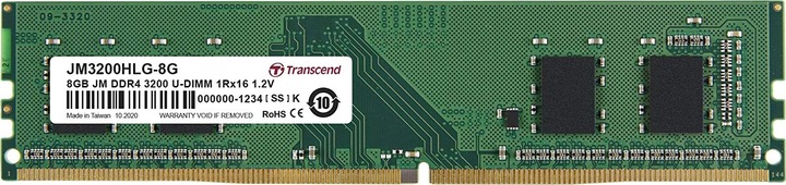 Transcend mSATA, MLC NAND Flash, /s Lesegeschwindigkeit, /s Schreibgeschwindigkeit (1 x 8GB, 3200 MHz, DDR4-RAM, DIMM)