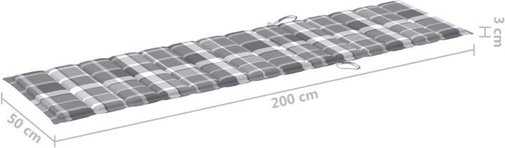 Image du produit vidaXL Hayder (200 x 50 x 3 cm)