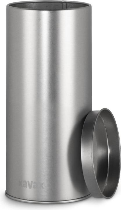 Actual product image Xavax Coffee pod tin for storing 20 Senseo pods etc., metal, silver