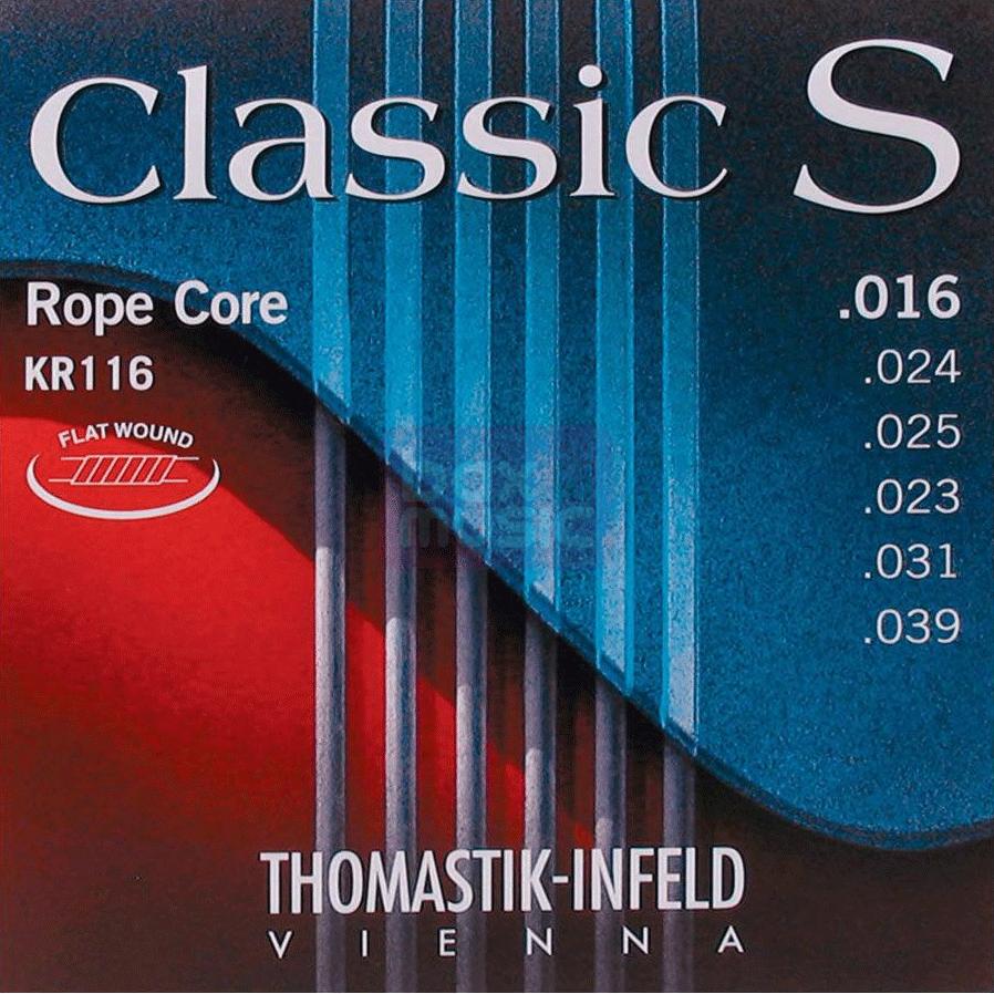 Thomastik Classic S Hard Set (6X, Chitarra, 0.04"), Corde Per Strumenti