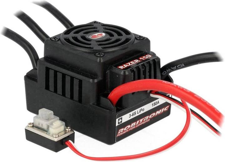 Actual product image Robitronic Speed controller Razer eight Brushless controller 150A 3-6s