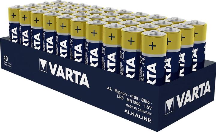 Varta Alcaline (40 pcs, AA, 1500 mAh)