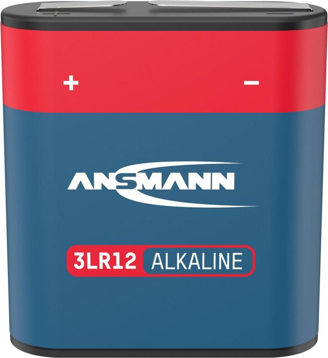 Actual product image Ansmann 3LR12A flat alkaline battery 1500-0053 (1 pcs., 3R12, 4200 mAh)