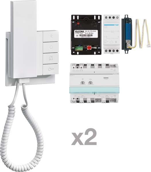 Actual product image Elcom Audio intercom set Fon i2Audio+2-wire 2-participants