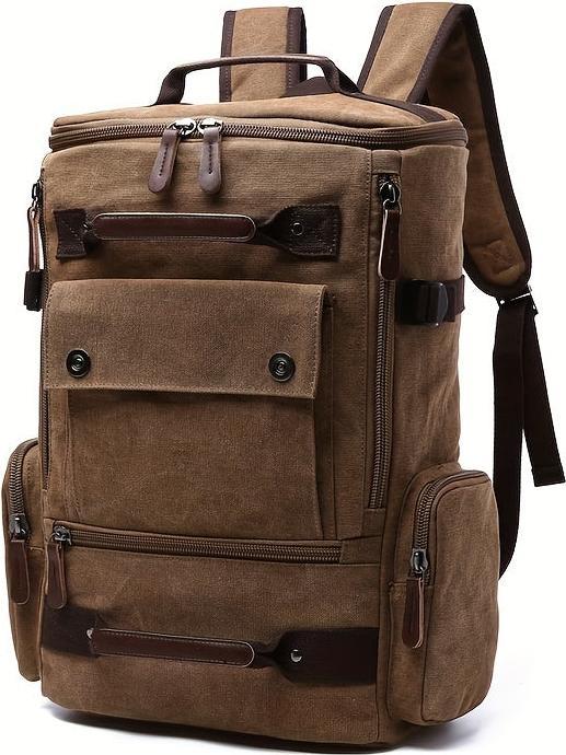 Image du produit Only-Bags.Store Mode durable sac à dos toile multifonctions, sac de randonnée