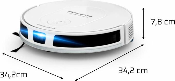 Produktbild Rowenta RR8477WH (2300 Pa, Wischtuch)