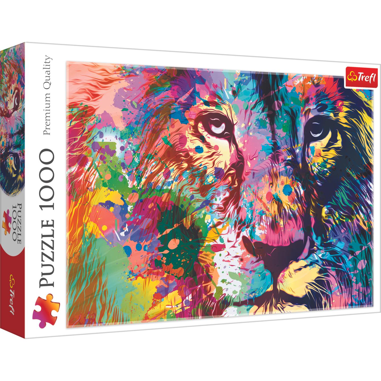 Thumbnail - Trefl Colorful Lion (1000 Teile)