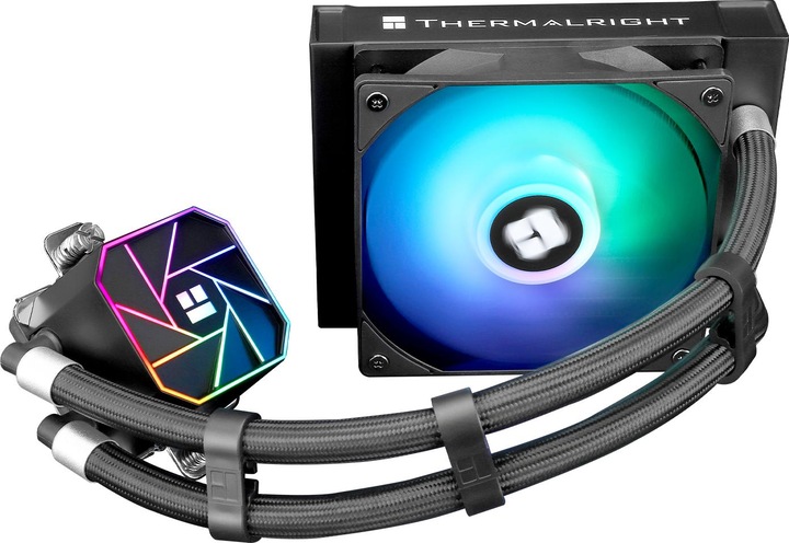 Produktbild Thermalright Aqua Elite 120 V3 Black ARGB - CPU-Wasserkühlung - Max 26 dBA