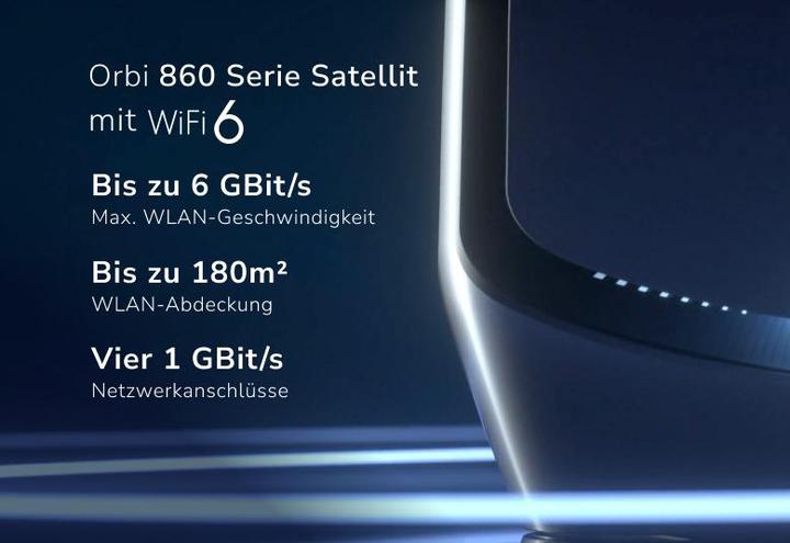 Image du produit Netgear Orbi RBS860 - Satellite maillé
