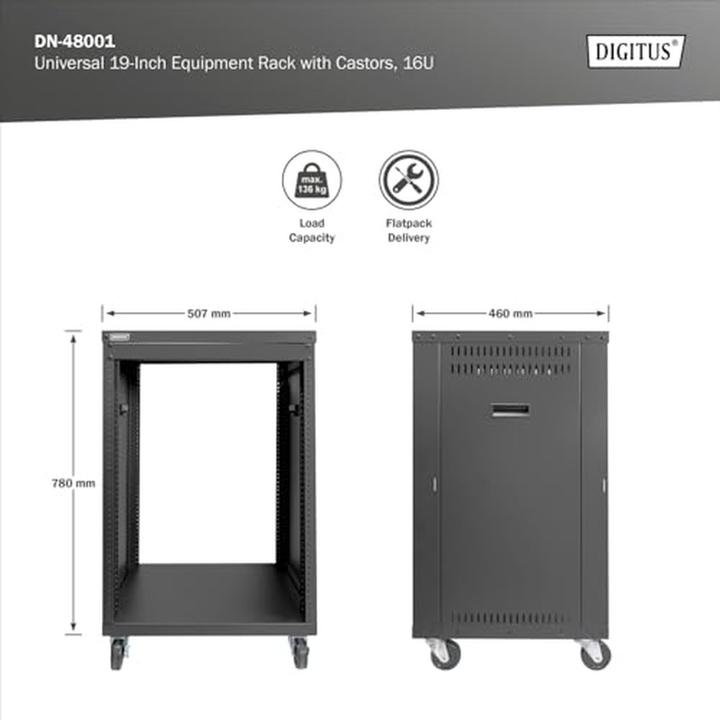 Produktbild Digitus DN-48001 (10.86 HE, 19 Zoll Rack)