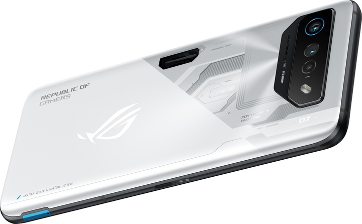 Produktbild ASUS ROG Phone 7 (512 GB, Storm White, 6.78", Dual SIM, 50 Mpx, 5G)