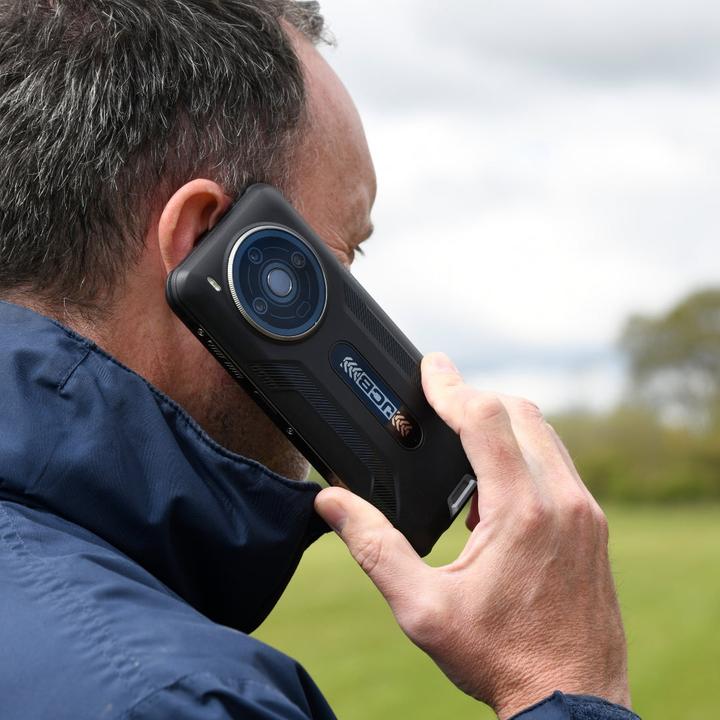 Actual product image JCB Toughphone MAX M20 (512 GB, Grey, 6.60", Dual SIM, 5G)