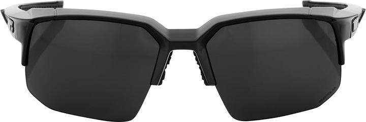 Produktbild 100% Sportbrille Speedcoupe - Polished Black (Polished Black, Grau)