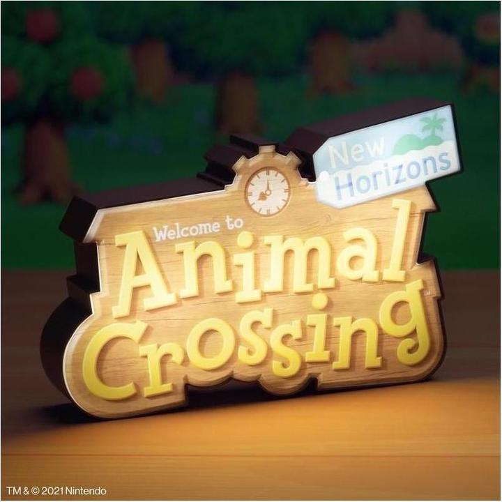 Actual product image Paladone Products Animal Crossing Logo Light