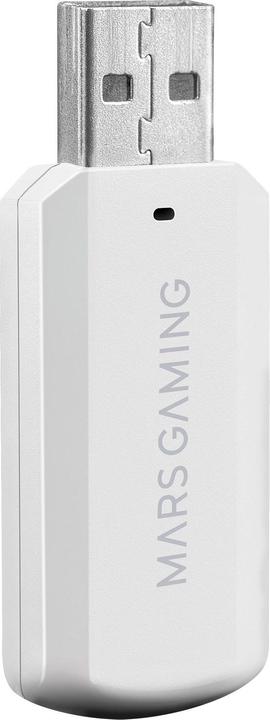 Actual product image Mars Gaming Casque Gamer Sans Fil Mhw-100 RGB (Blanc) (Cable, Wireless)