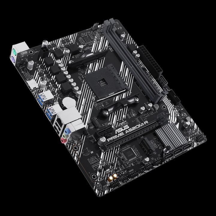 Actual product image ASUS PRIME A520M-R (AM4, AMD A520, mATX)