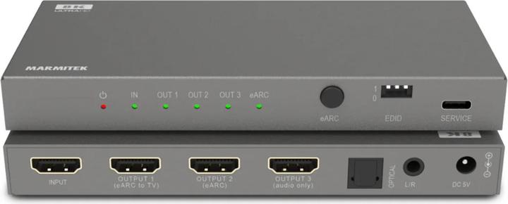 Immagine prodotto Marmitek Connect AE34 HDMI Audio Extractor 8K eARC