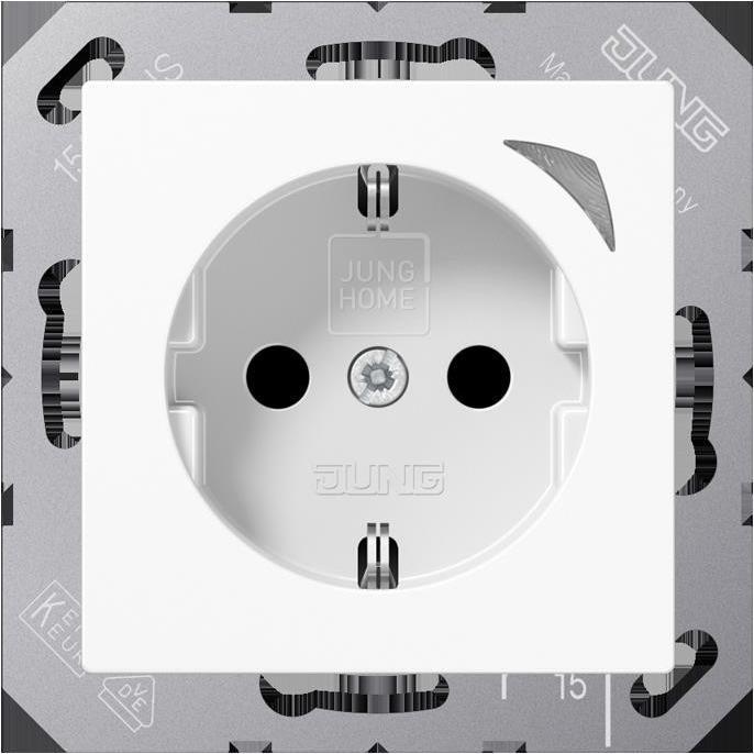 Produktbild JUNG HOME SCHUKO BTA1521SWW Steckdose