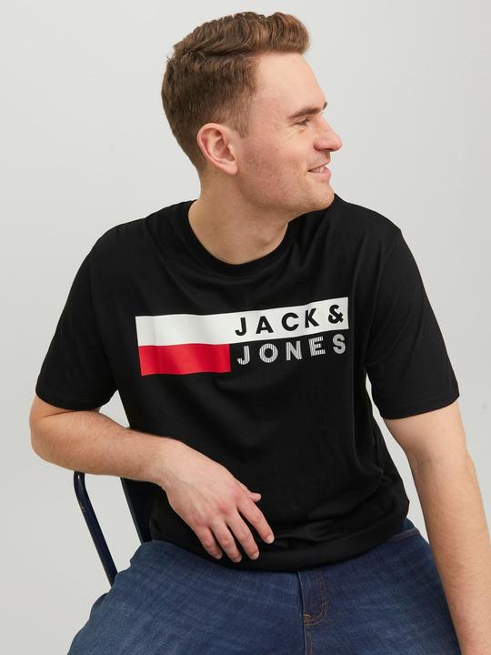 Produktbild Jack & Jones Plus Size Logo T-shirt T-shirt (7XL)