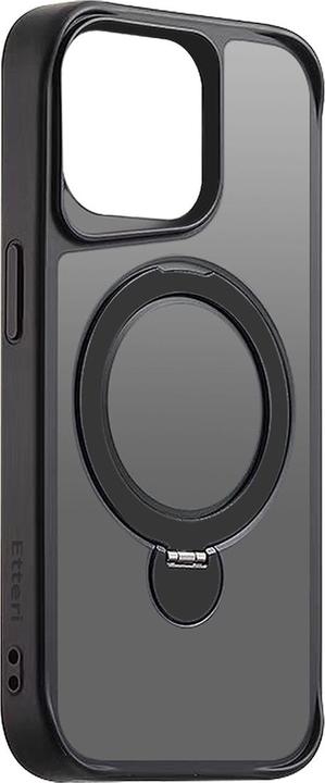 Actual product image Etteri Matt Mag Ring case for iPhone 15 Pro Max 6,7" black (Apple iPhone 15 Pro Max)