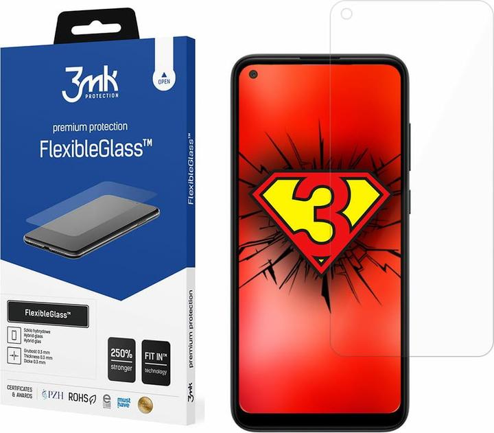 Image du produit 3MK hybrid glass Flexible 2.5D for Samsung Galaxy A11 (1 pcs, Samsung Galaxy A11)