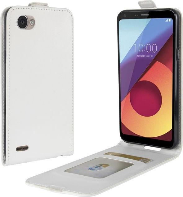 Actual product image MU Classic Leather Flip Cover with Business Card Pocket (LG Q6, LG Q6+)