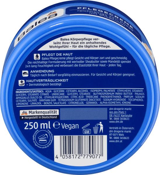 Immagine prodotto dm Balea Pflegecreme (Crema corpo, 250 ml)