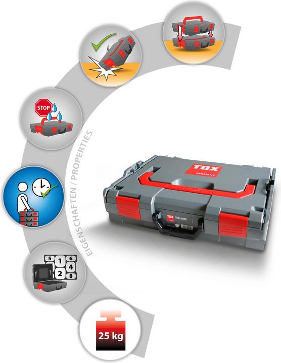 Produktbild Tox Systemkoffer L-BOXX leer (1 Teil)