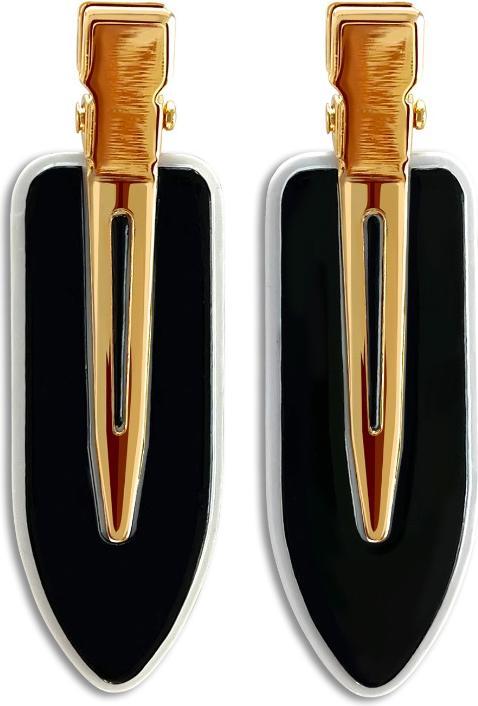 Immagine prodotto Vanessa Beauty Clip senza cuciture - Set nero/oro (Elastico per capelli)