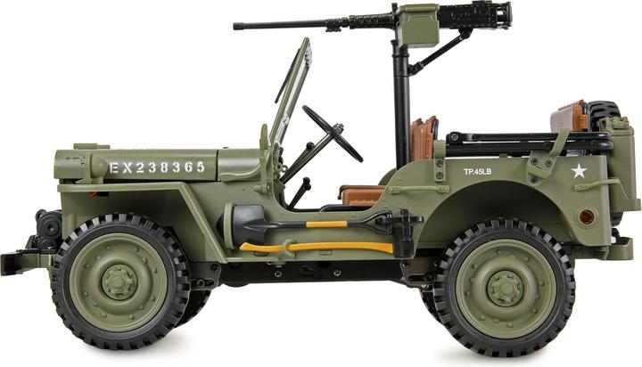 Image du produit Amewi Jeep Willys MB Scale Crawler 4WD 1:14 RTR grün (RTR Prêt à fonctionner)
