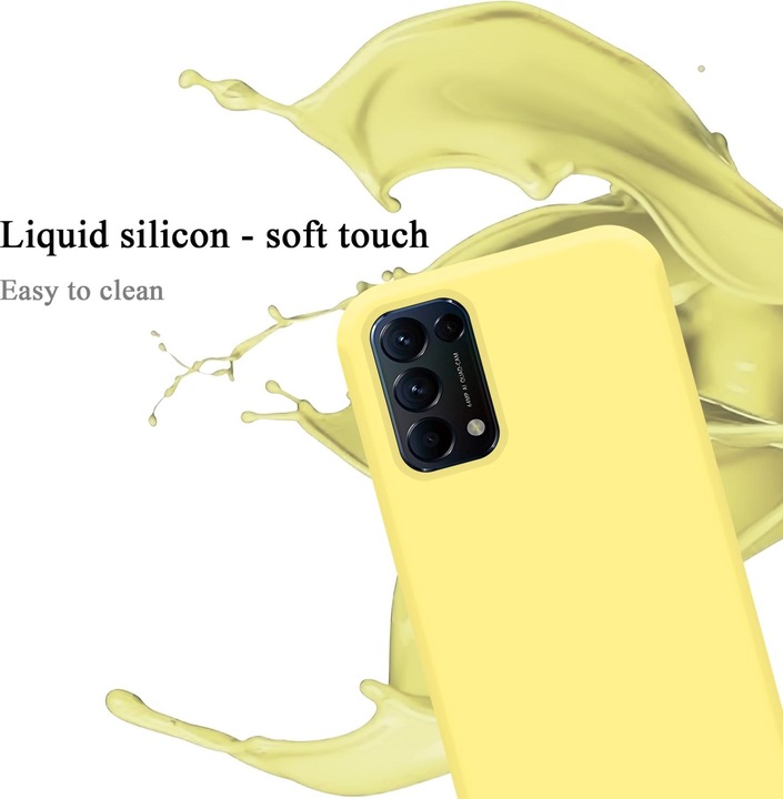 Actual product image Cadorabo TPU Liquid Silicone Case Cover (Oppo Find X3 Lite)