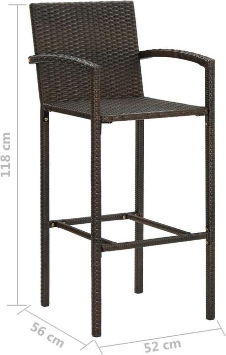 Produktbild vidaXL Bar-Set (75.50 x 106 cm)