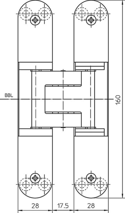 Produktbild Simonswerk Objektbänder TECTUS TE 340 3D FR