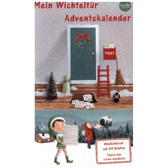 Tanner, Weihnachtsdeko, Wichteltüre