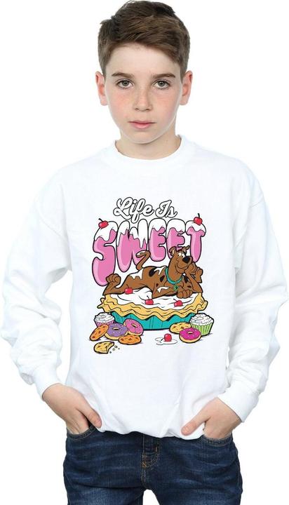 Actual product image Scooby Doo Boys Life Is Sweet Sweatshirt (152, 158)