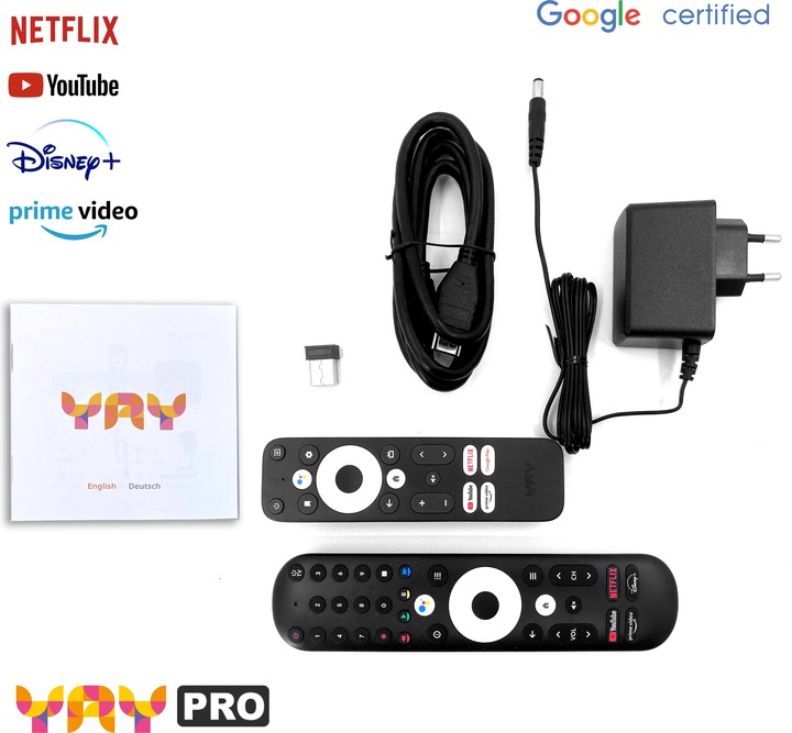 Image du produit Vu+ Yay Go Pro (8 Go, Android 10)